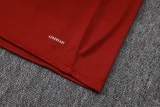 2025-26 Mens Arsenal Jujube red Half Pull Tracksuit #B25125