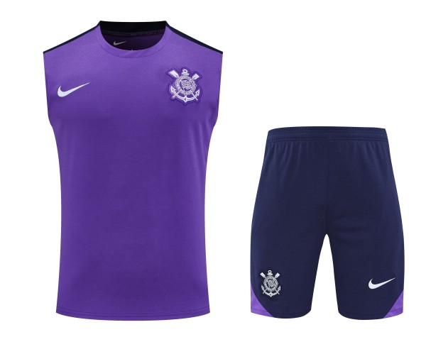 Corinthians Training Soccer Vest Suit 2025/2026