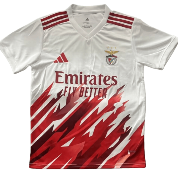 2025-26 Mens Benfica  White Special Edition Soccer Jersey