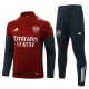 2025-26 Mens Arsenal Jujube red Half Pull Tracksuit #B25125