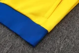 2025-26 Mens Brazil Yellow Jacket Tracksuit  #A25106