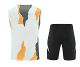 Real Madrid Pre-Match Training Soccer Vest Suit 2024/2025