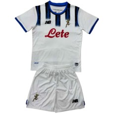 2025-26 Kids Atalanta away white soccer Jersey