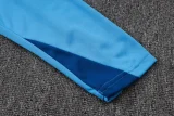 2025-26 Mens Barcelona  Light blue Half Pull Tracksuit  #B25135