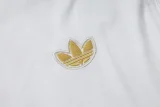 2025-26 Flamengo  Light gray Half Pull Tracksuit  #B25129