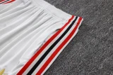 2025-26 Flamengo  Light gray Half Pull Tracksuit  #B25129