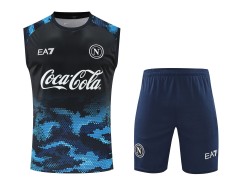 EA7 Napoli 24/25 Pre-match Training Vest Kit