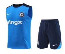 Chelsea FC 24/25 Light Blue Training Vest Kit