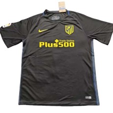 2016-2017 Mens  Atletico Madrid  Away Retro Soccer Jersey (带章)