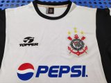2003 Mens Corinthians Retro  Home Soccer Jersey
