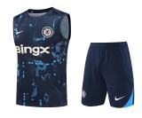 Chelsea FC 24/25 Blue & Navy Training Vest Kit