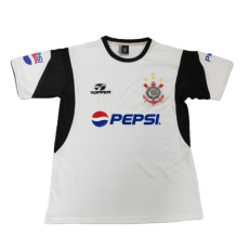 2003 Mens Corinthians Retro  Home Soccer Jersey