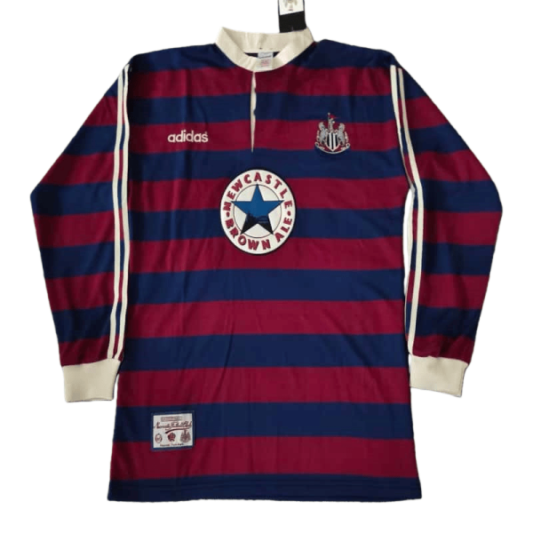 1995-96 Retro Newcastle away long sleeve  soccer Jersey