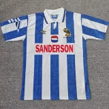 1992-1993 Mens Sheffield Wednesday Home Retro Soccer Jersey