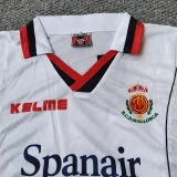 1997-1999 Mens Mallorca White Retro Soccer Jersey