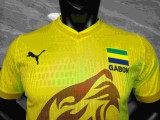 2026-27 Mens Gabon Yellow Player Version Soccer Jersey