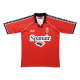 1996-97 Mens Mallorca home red  Retro soccer jersey