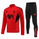 2025-26 Mens Liverpool red Half-pull Tracksuit