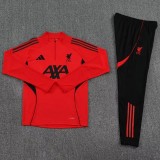 2025-26 Mens Liverpool red Half-pull Tracksuit