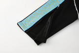 2025-26 Mens Marseille black jacket  Tracksuit