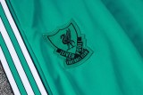 2025-26 Mens Liverpool Green Half Pull Tracksuit #B25132