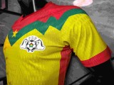 2026-27 Mens Burkina Third away yellow Player version soccer jersey