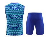 24-25 Brazil Sleeveless Training Vest & Shorts Kit