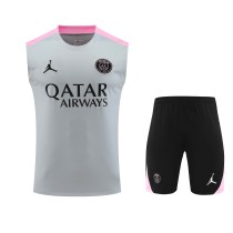 24-25 Paris Saint-Germain Grey Vest Training Kit