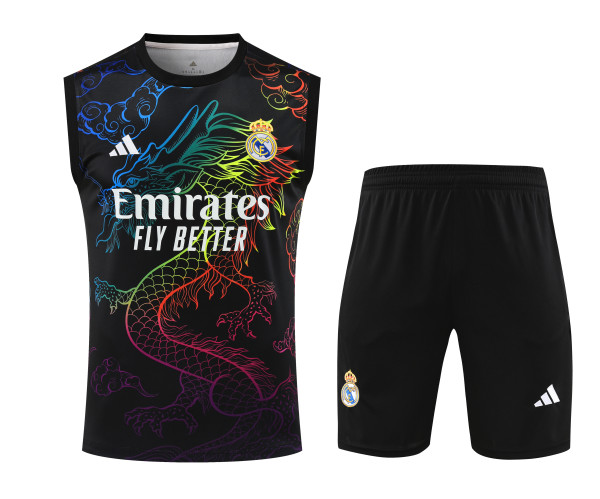 24-25 Real Madrid Black Dragon Special Edition Training Kit