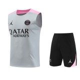 24-25 Paris Saint-Germain Grey Vest Training Kit