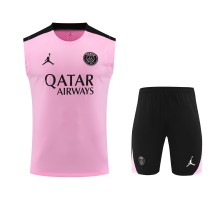24-25 Paris Saint-Germain Pink Vest Training Kit