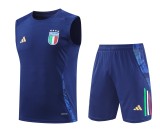 24-25 Italy National Team Blue Training Vest Kit