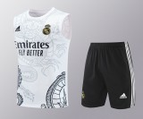 24-25 Real Madrid Strike Pre-Match Sleeveless Jersey & Short Set