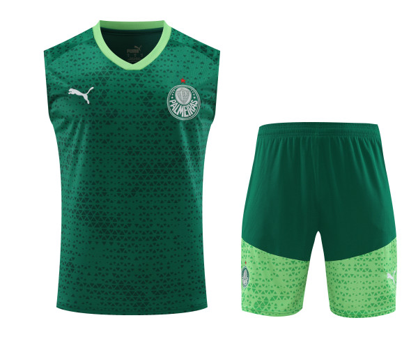 24-25 Palmeiras Strike Pre-Match Sleeveless Jersey & Short Set