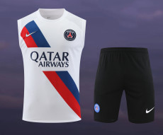PSG 23/24 White Pre-Match Training Kit