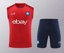 Napoli 24/25 Red Pre-Match Training Kit