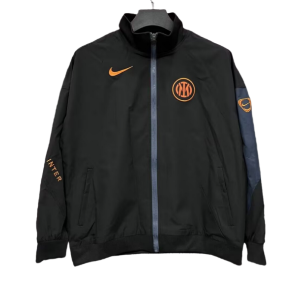 2025-26 Mens Inter Milan  black  Windbreaker