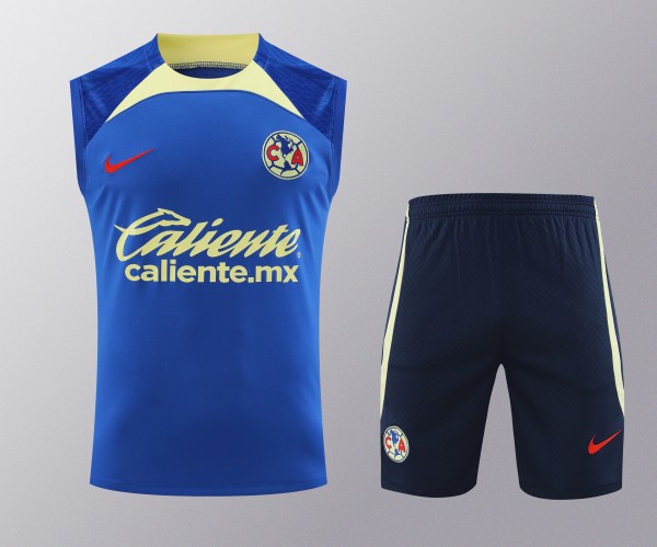 Club America 24/25 Blue Pre-Match Training Kit