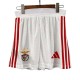 2025-26 Mens Benfica home white player version Shorts Pants