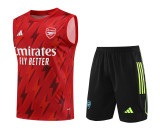2023-2024 Arsenal FC Pre-Match Training Vest Kit