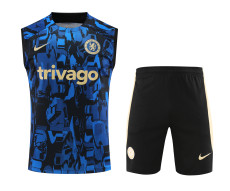 2023-2024 Chelsea FC Pre-Match Training Vest Kit