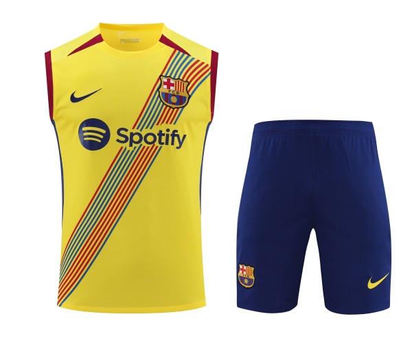 2023-2024 Barcelona Training Jersey and Short Set
