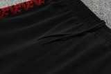 2025-26 Mens AC Milan black Jacket Tracksuit