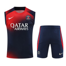 Paris Saint-Germain 2024/25 Season Training Kit - Sleeveless Top + Shorts