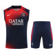 Paris Saint-Germain 2024/25 Season Training Kit - Sleeveless Top + Shorts