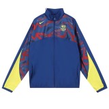 2025-26  Mens Barcelona  blue Jacket Windbreaker