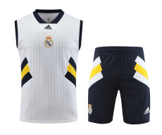 Real Madrid 2023/24 Pre-Match Training Kit - Vest + Shorts