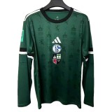 2025-26 Mens Schalke 04 150th Anniversary Long Sleeve Soccer Jersey