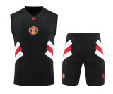 Manchester United 2023/24 Pre-Match Training Kit - Vest + Shorts