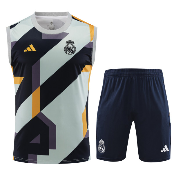 Real Madrid 2024/25 Season Training Kit - Sleeveless Top + Shorts
